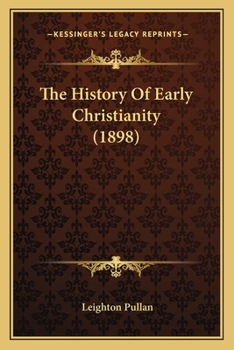 Paperback The History Of Early Christianity (1898) Book
