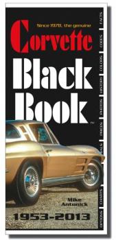 Paperback Corvette Black Book 1953-2013 Book