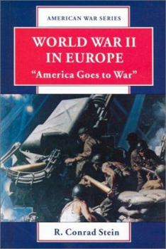 Library Binding World War II in Europe: America Goes to War Book