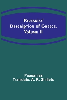 Paperback Pausanias' description of Greece, Volume II Book