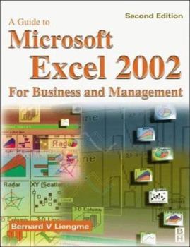 Paperback Guide to Microsoft Excel 2002 for Business and Management Book