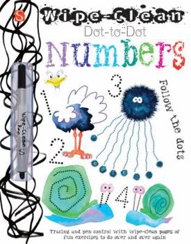 Paperback Wipe-Clean(tm) Dot-To-Dot: Numbers Book