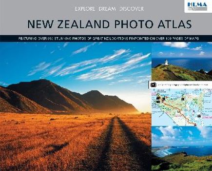 Spiral-bound New Zealand Photo Atlas Book