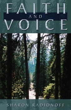 Paperback Faith and Voice [Large Print] Book