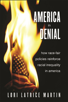 Hardcover America in Denial: How Race-Fair Policies Reinforce Racial Inequality in America Book