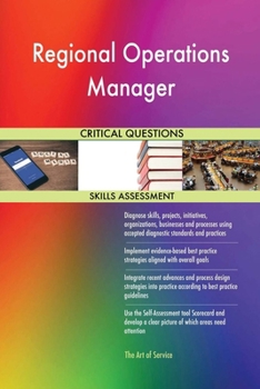 Paperback Regional Operations Manager Critical Questions Skills Assessment Book