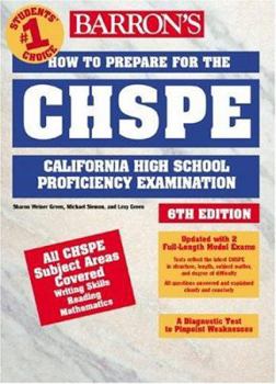 Paperback How to Prepare for the Chspe: California High School Proficiency Exam Book