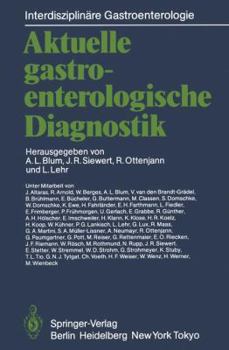 Paperback Aktuelle Gastroenterologische Diagnostik [German] Book