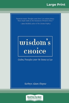 Paperback wisdom's choice (16pt Large Print Edition) [Large Print] Book