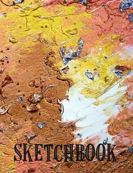 Paperback Sketchbook: Notebook for Sketching, Doodling, Painting, Drawing or Writing 8.5 x 11 100 Pages, 8.5 x 11 (Pretty Cute Abstract Cove Book