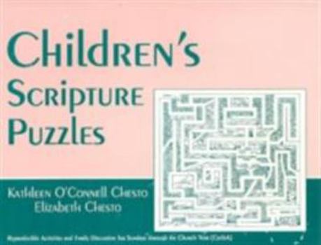Paperback Children's Scripture Puzzles Book