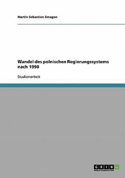 Paperback Wandel des polnischen Regierungssystems nach 1990 [German] Book