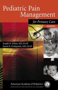 Paperback Pediatric Pain Management for Primary Care Book