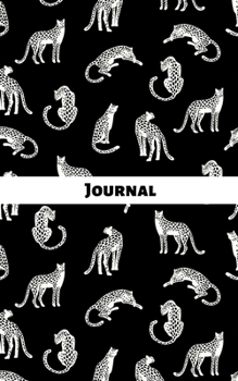 Paperback Journal: Leopard/cheetah/jaguar; 100 sheets/200 pages; 5" x 8" Book