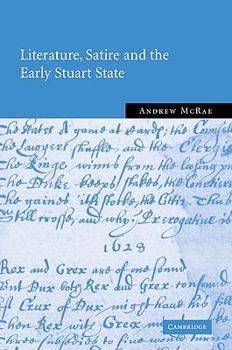 Paperback Literature, Satire and the Early Stuart State Book