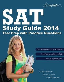 Paperback SAT Study Guide 2014: SAT Test Prep with Practice Questions Book