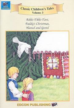 Paperback Rikki-Tikki-Tavi/Paddy's Christmas/Hansel and Gretel [Large Print] Book