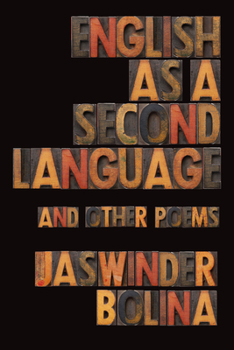 Paperback English as a Second Language and Other Poems Book
