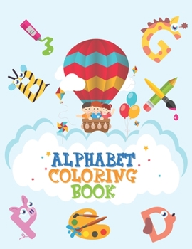 Paperback Alphabet Coloring Book: For Kids Book