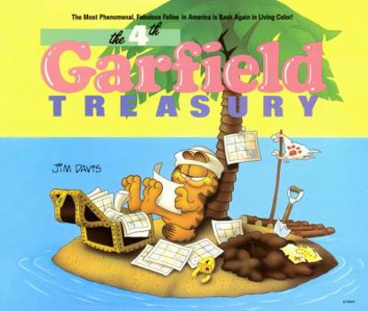 Paperback The 4th Garfield Treasury Book