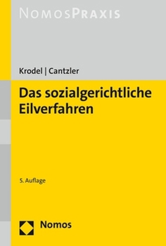 Paperback Das Sozialgerichtliche Eilverfahren [German] Book