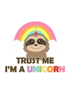 Thrust me I'm a Unicorn: 6x9 120 pages quad ruled | Your personal Diary