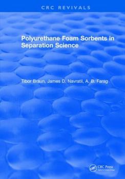 Hardcover Polyurethane Foam Sorbents in Separation Science Book