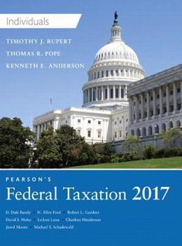 Hardcover Pearson's Federal Taxation 2017 Individuals Plus Mylab Accounting with Pearson Etext -- Access Card Package Book