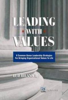 Paperback Leading With Values Book