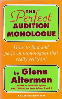 Hardcover The Perfect Audition Monologue Book