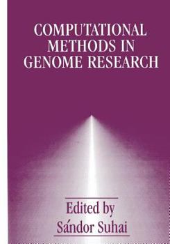 Paperback Computational Methods in Genome Research Book