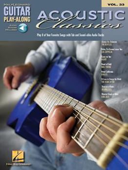 Paperback Acoustic Classics - Guitar Play-Along Vol. 33 Book/Online Audio Book