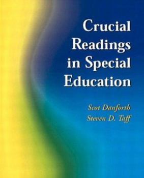 Paperback Crucial Readings in Special Education Book