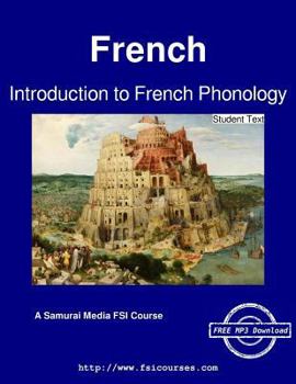 Paperback Introduction to French Phonology - Student Text Book