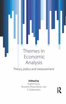 Paperback Themes in Economic Analysis: Theory, policy and measurement Book