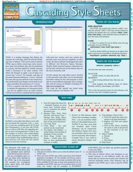 Pamphlet Cascading Style Sheets Book