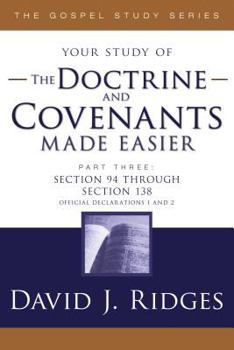 Paperback Doctrine & Covenants Made Easier - Parts 3 Book