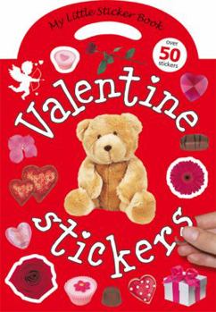 Paperback My Little Sticker Book Valentine: Over 50 Stickers Book