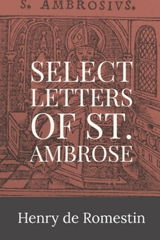 Paperback Select Letters of St. Ambrose Book