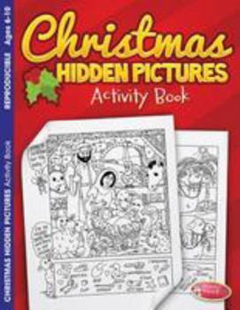 Paperback Christmas Hidden Pictures Book