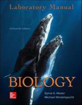 Spiral-bound Lab Manual for Maders Biology Book