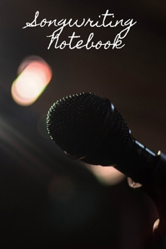 Songwriting Notebook with Verse and Chorus Templates: Lined Journal