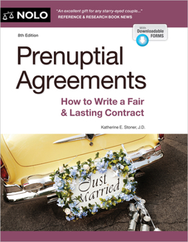 Paperback Prenuptial Agreements: How to Write a Fair & Lasting Contract Book