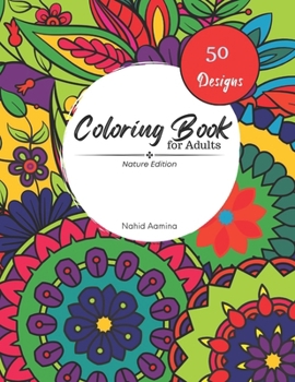 Paperback Coloring Book for Adults: Nature Edition Book