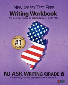 Paperback New Jersey Test Prep Writing Workbook Nj Ask Writing Grade 6 Book