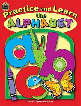 Paperback Practice and Learn the Alphabet Book