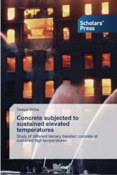 Paperback Concrete subjected to sustained elevated temperatures Book