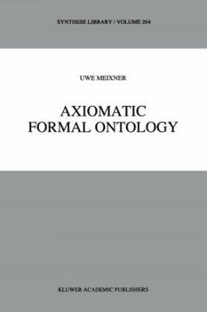 Paperback Axiomatic Formal Ontology Book