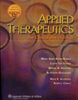 Hardcover Applied Therapeutics: The Clinical Use of Drugs Book