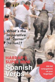 Paperback Harrap's Super-Mini Spanish Verbs Book
